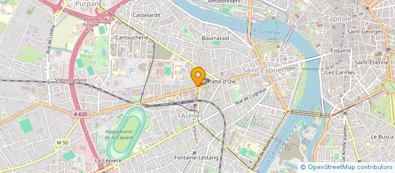localisation de l'entreprise PHARMACIE WARY - ANDRES  TOULOUSE