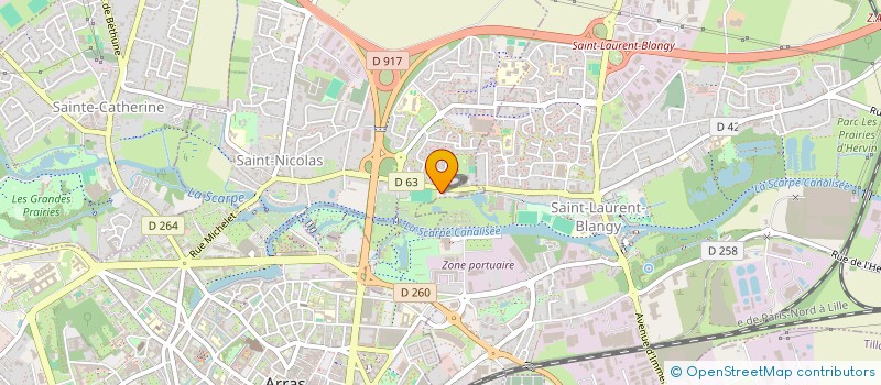 localisation de l'entreprise PHARMACIE WATERLOT  SAINT-NICOLAS