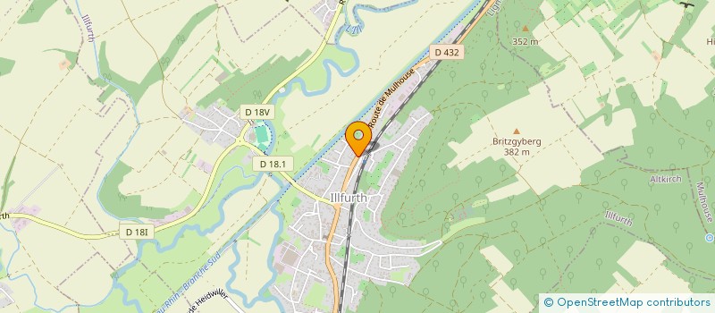 localisation de l'entreprise PHARMACIE WEISENHORN  ILLFURTH