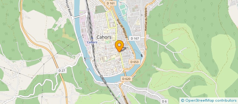 localisation de l'entreprise PHARMACIE WILSON  CAHORS