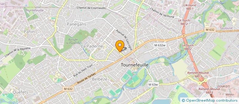 localisation de l'entreprise PHARMACIE WURTZ  TOURNEFEUILLE