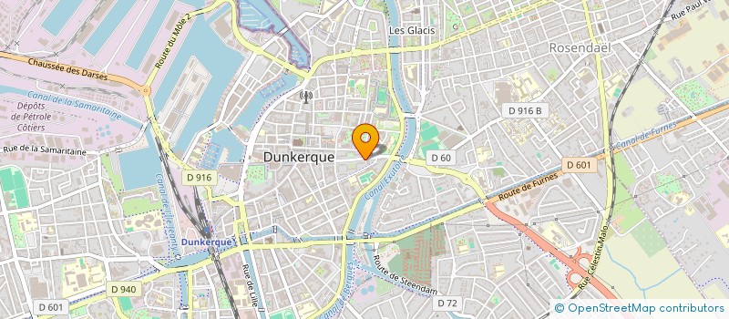 localisation de l'entreprise PHARMACIE XAVIER WILLEM à DUNKERQUE