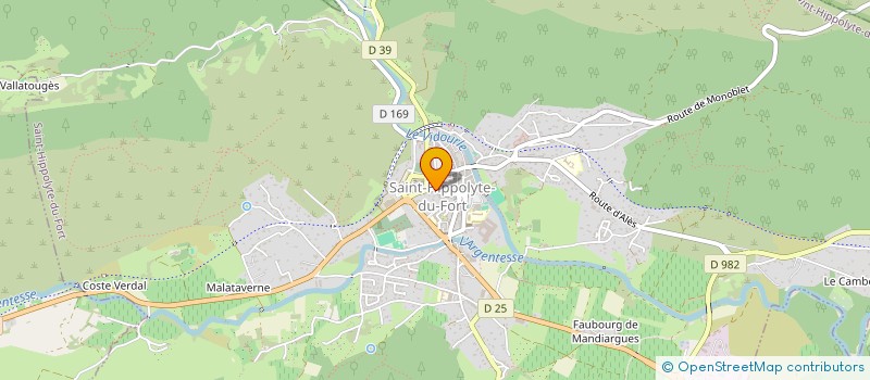 localisation de l'entreprise PHARMACIGALES à SAINT-HIPPOLYTE-DU-FORT