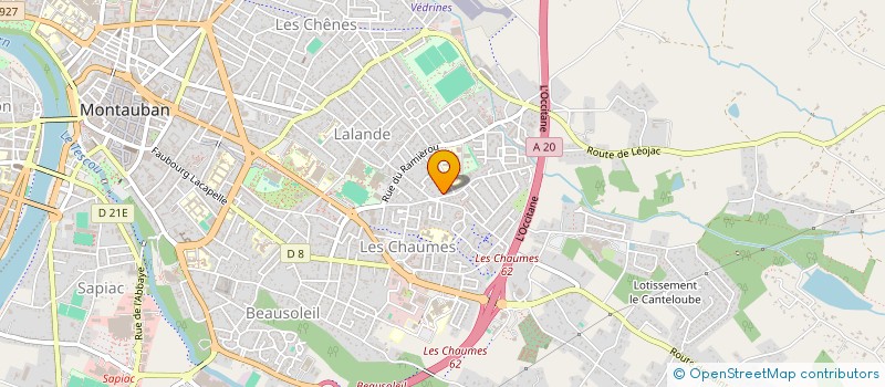 localisation de l'entreprise PHARMACO LOGIS à MONTAUBAN