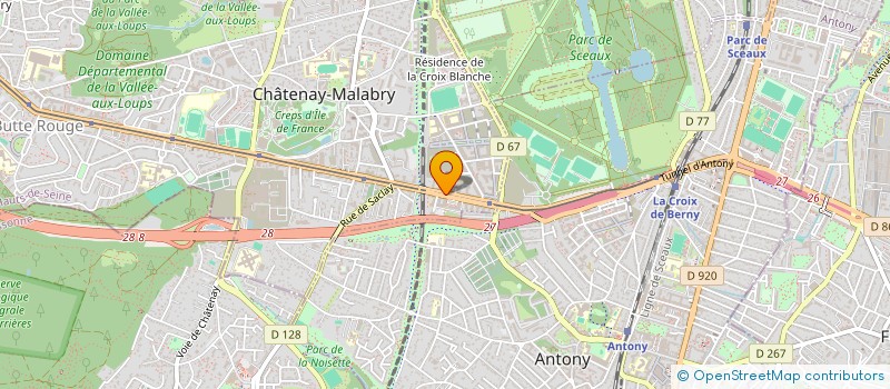 localisation de l'entreprise PHARMACQARE  COLOMBES