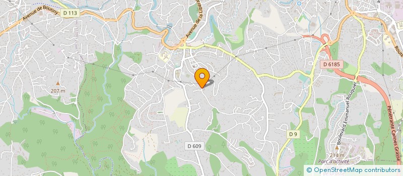 localisation de l'entreprise PHARMAD CONSULTING à GRASSE
