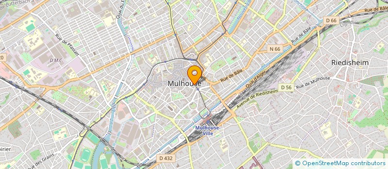 localisation de l'entreprise PHARMAESPACE à MULHOUSE