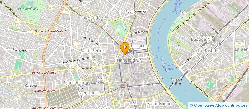 localisation de l'entreprise PHARMAFORCE 33 à BORDEAUX