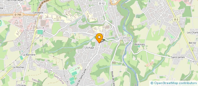 localisation de l'entreprise PHARMAGA  DINAN