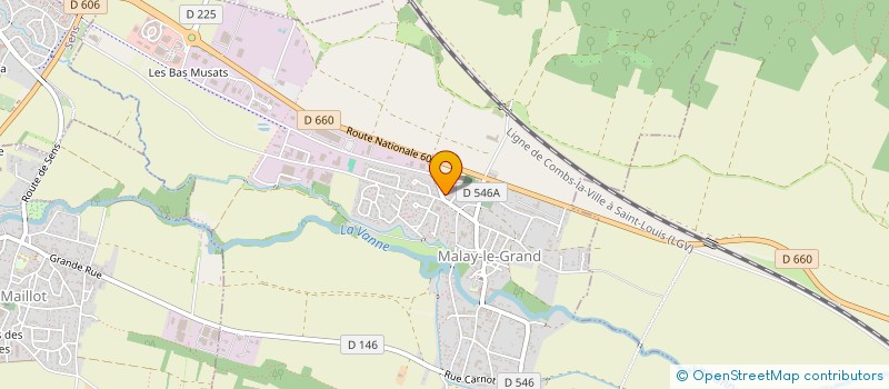 localisation de l'entreprise PHARMAGIFIQUE  MALAY-LE-GRAND