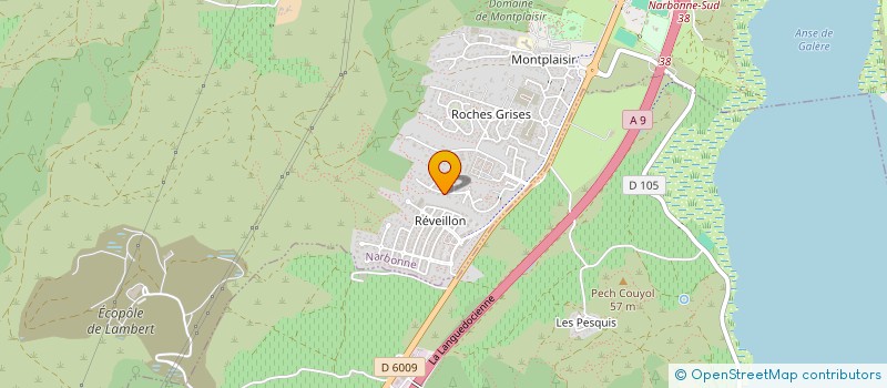 localisation de l'entreprise PHARMALAUPILAU  NARBONNE