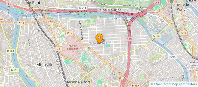 localisation de l'entreprise PHARMALI à MAISONS-ALFORT