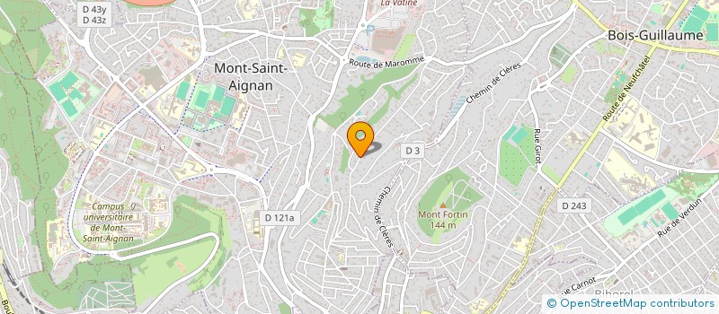 localisation de l'entreprise PHARMALOR  MONT-SAINT-AIGNAN