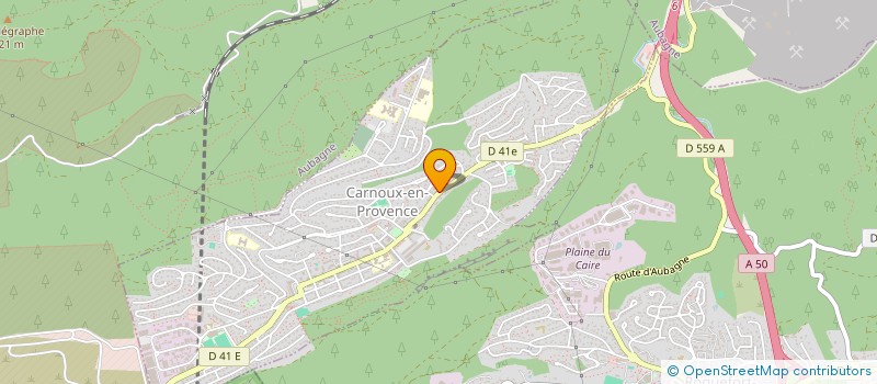 localisation de l'entreprise PHARMALYAUTEY à CARNOUX EN PROVENCE