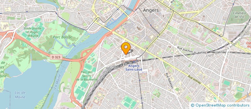 localisation de l'entreprise PHARMANAGER DEVELOPMENT à ANGERS