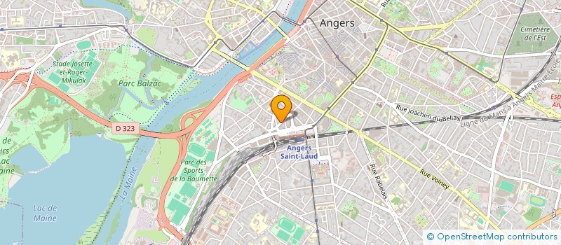 localisation de l'entreprise PHARMANAGER INGREDIENTS à ANGERS