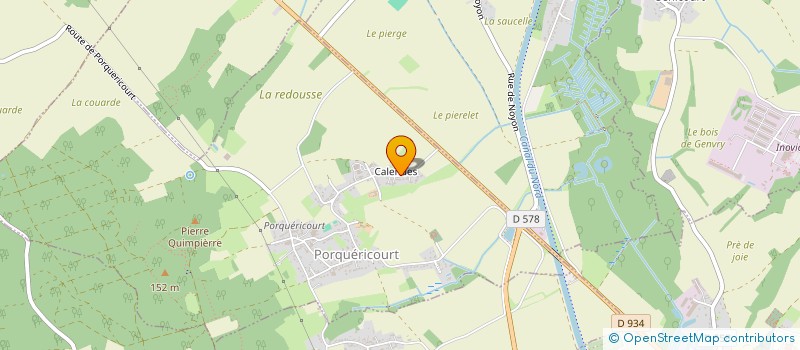 localisation de l'entreprise PHARMANAT  PORQUERICOURT