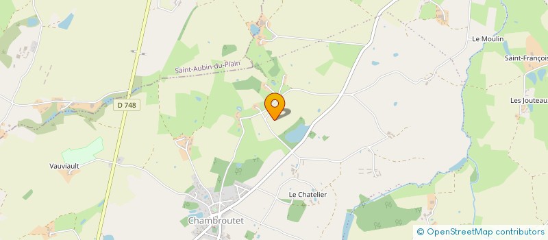 localisation de l'entreprise PHARMANIS à BRESSUIRE
