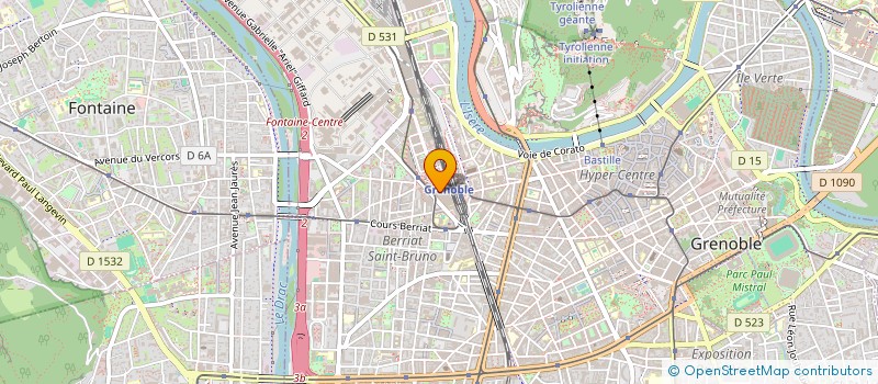 localisation de l'entreprise PHARMANITY à GRENOBLE