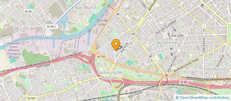 localisation de l'entreprise PHARMANOR SOCIETE NOUVELLE SARL à LILLE
