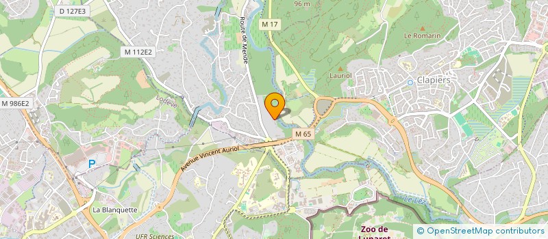 localisation de l'entreprise PHARMANTOINE  MONTFERRIER-SUR-LEZ