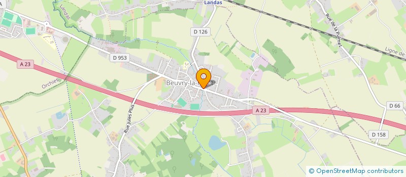 localisation de l'entreprise PHARMAPHAC  BEUVRY-LA-FORET