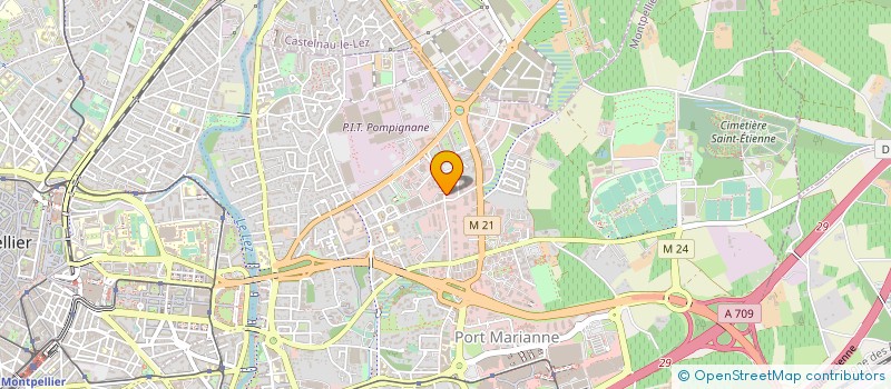localisation de l'entreprise PHARMAPREP à MONTPELLIER