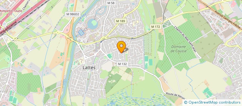 localisation de l'entreprise PHARMARIANE à LATTES