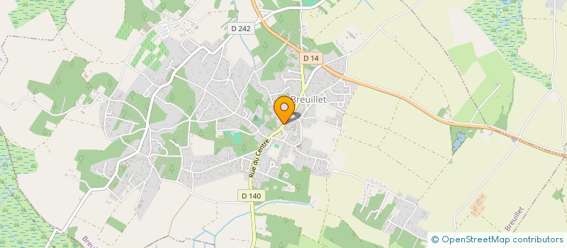 localisation de l'entreprise PHARMARITIME  BREUILLET