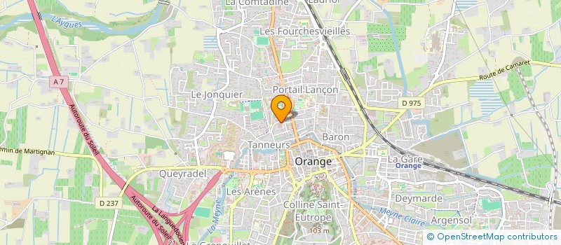 localisation de l'entreprise PHARMASANTE  ORANGE