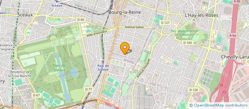 localisation de l'entreprise PHARMASPRING à BOURG-LA-REINE