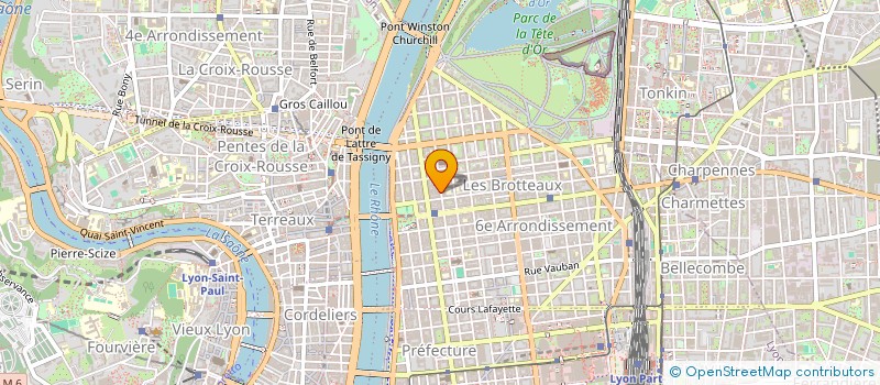 localisation de l'entreprise PHARMATES à LYON