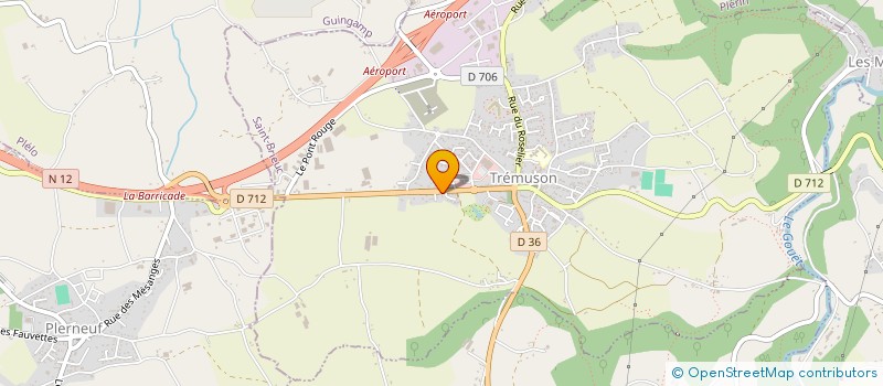 localisation de l'entreprise PHARMAUDREY à TREMUSON