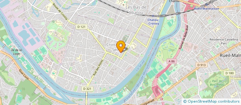 localisation de l'entreprise PHARMAVEST  CROISSY-SUR-SEINE