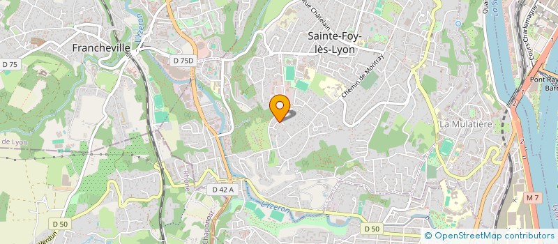 localisation de l'entreprise PHARMBIODEV CONSULTING à SAINTE-FOY-LES-LYON