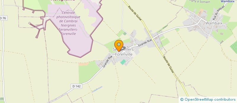 localisation de l'entreprise PHARMENNORD à SERANVILLERS-FORENVILLE