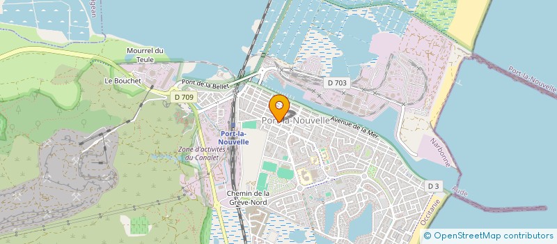 localisation de l'entreprise PHARMER  PORT-LA-NOUVELLE