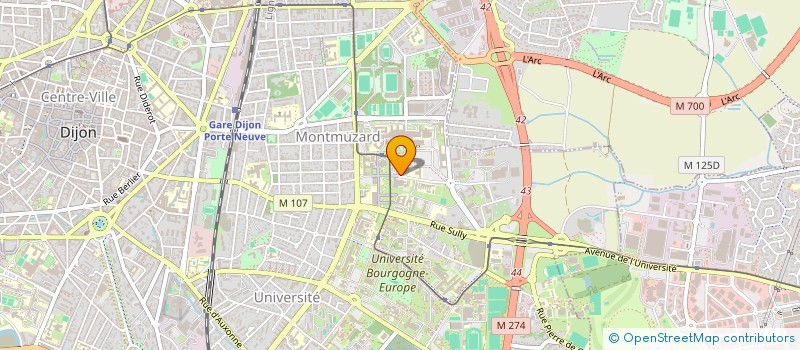 localisation de l'entreprise PHARMIMAGE à DIJON