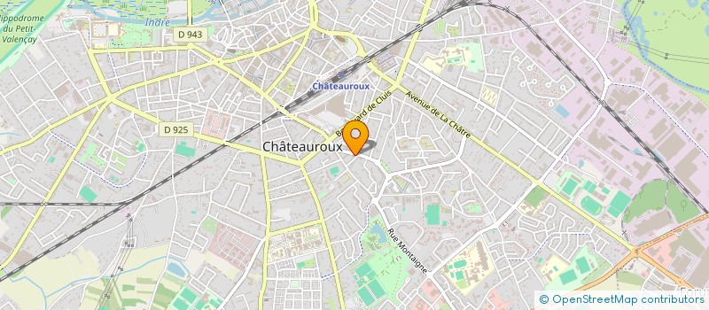 localisation de l'entreprise PHARMINIMAL Q1 à CHATEAUROUX