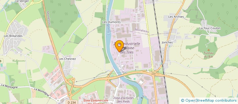 localisation de l'entreprise PHARMINOV à AUXERRE