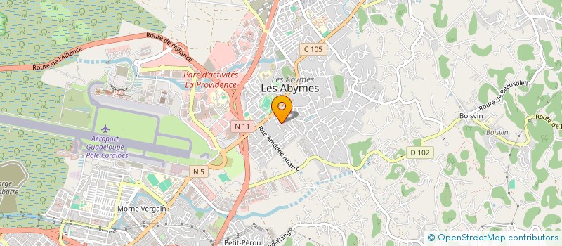localisation de l'entreprise PHARMINOV CONSEIL à LES ABYMES