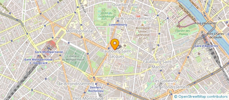 localisation de l'entreprise PHARMINTERIM à PARIS