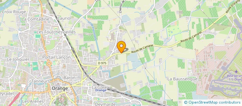 localisation de l'entreprise PHARMOLAP à ORANGE