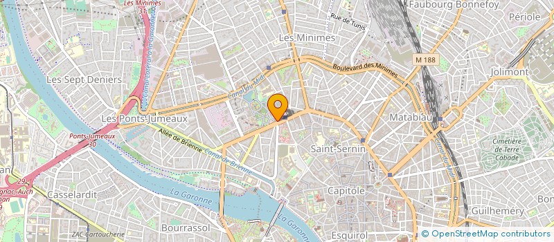 localisation de l'entreprise PHARMUNION  TOULOUSE