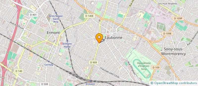 localisation de l'entreprise PHARMUNIV à EAUBONNE