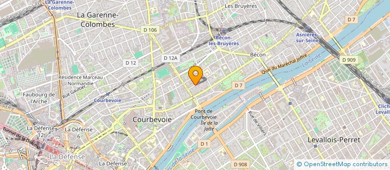 localisation de l'entreprise PHARNUM ACADEMY à COURBEVOIE