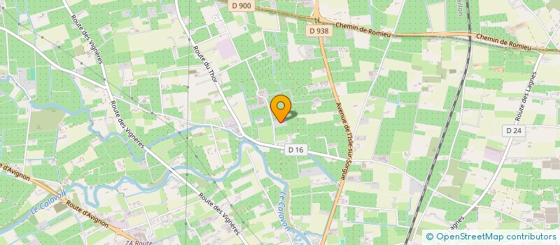 localisation de l'entreprise PHAROS  CAVAILLON