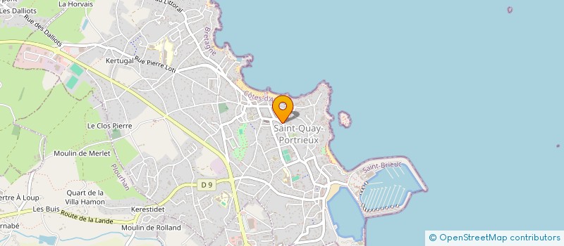 localisation de l'entreprise PHART  SAINT-QUAY-PORTRIEUX