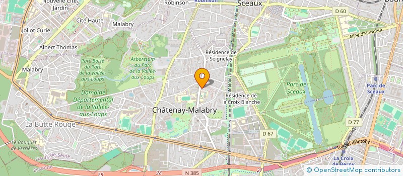 localisation de l'entreprise PHARUS IT  CHATENAY-MALABRY