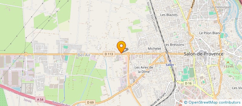 localisation de l'entreprise PHAS CONSTRUCTION à SALON-DE-PROVENCE